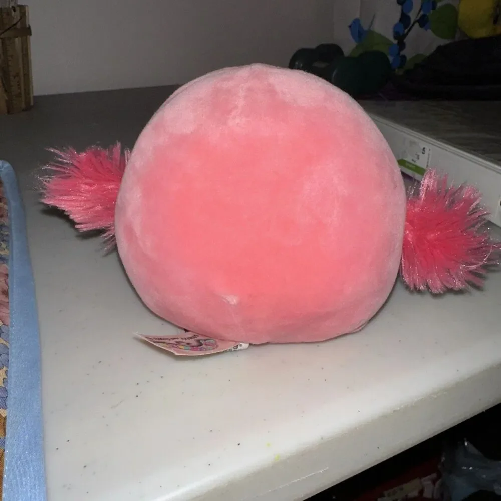 VGUC-5” Squishmallow Cookie Flamingo Soft Pink Plush Flower
